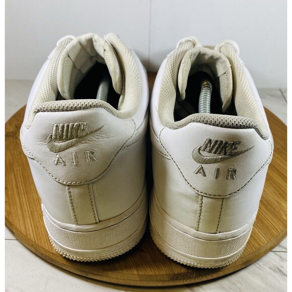 Nike Air Force 1 White Leather CW2288-111 Men’s Size 14US Athletic - Picture 4 of 6